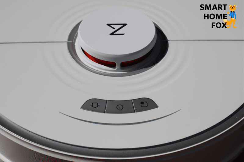 Der Roborock S7 Saugroboter ist von oben zu sehen